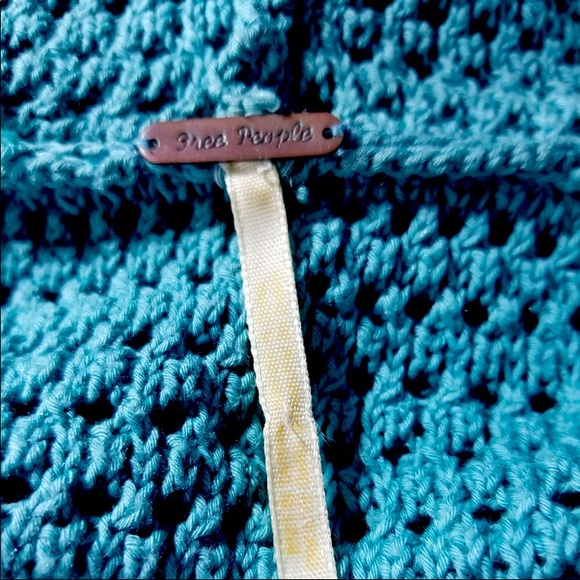 Free People Open Knit Cardigan with Hood - Picture 5 of 5